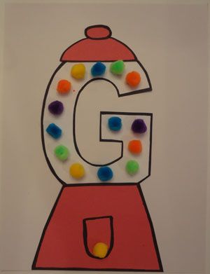 letter g craft gumball machine craft Letter G Craft, Quiet Bags, G Activities, Letter G Crafts, G Craft, Letter G Activities, Gumball Machine Craft, Daycare Projects, Stroller Strides