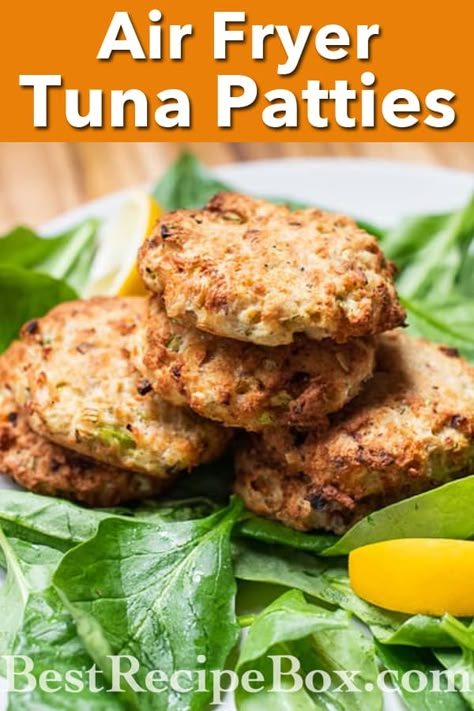 Air Fryer Tuna Patties recipe @BestRecipeBox