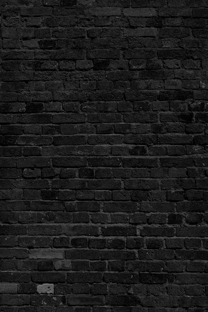 Black Brick Wallpaper, Interior Design Black, Brick Wall Bedroom, Brick Wall Wallpaper, Brick Wall Paneling, Black Brick Wall, Brick Wall Texture, Brick Interior Wall, Loft Wall