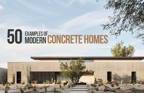 Cement House Design, Modern Concrete Homes, Concrete Houses Architecture, Concrete Modern House, Concrete House Exterior, Cement Homes, Concrete House Plans, Concrete Home Design, Concrete Block House