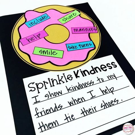 Sprinkle Kindness, Kindness Lessons, Kindness Week, Jelly Donut, Read Aloud Activities, Kindness Activities, Spreading Kindness, Beginning Of Year, First Week Of School