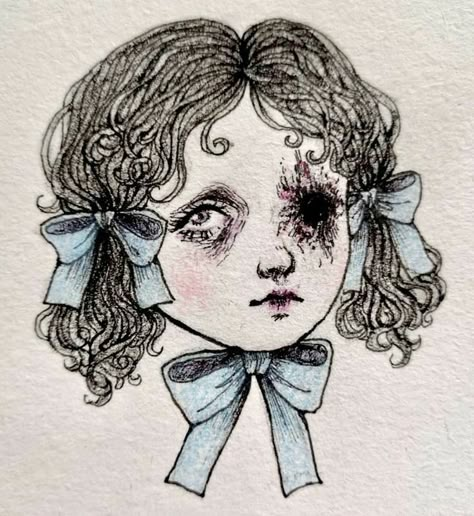 Best Tattoo Designs, The Way Back, Art Tattoos, Creepy Cute, Best Tattoo, Melanie Martinez, A Drawing, Tattoo Art, Body Art