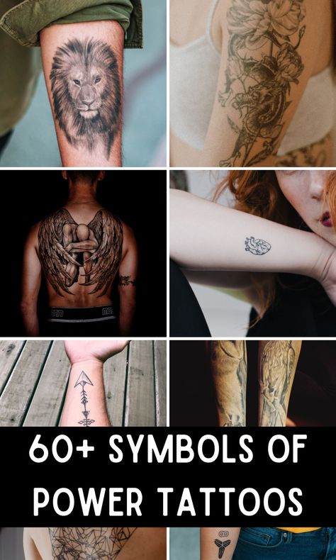 60+ Meaningful Symbols of Power Tattoos to Give You Strength - On Your Journey Warrior Symbol Tattoo, Power Tattoos, Courage Symbol, Symbol Tattoos With Meaning, Meaningful Symbol Tattoos, Symbols Of Power, Be Brave Tattoo, Celtic Cross Tattoos, Power Tattoo