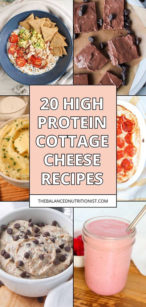 Healthy Cottage Cheese Recipes, High Protein Meal Ideas, Protein Meal Ideas, Stay Full Longer, Packed Snacks, Cottage Cheese Recipes Healthy, Cottage Recipes, High Protein Lunch, Snacks Protein