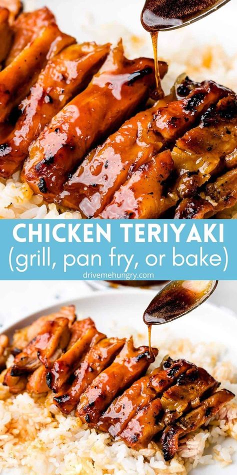 Simple Dinner Chicken Recipes, Easy Asian Chicken Recipes Healthy, Soyaki Chicken Recipe, Chicken Breast Chinese Recipes, Teriyaki Chicken Thigh Recipes, Chopped Chicken Breast Recipes, Chinese Chicken Breast Recipes, Chicken Thigh Stir Fry Recipes, Baked Chicken Teriyaki Recipe