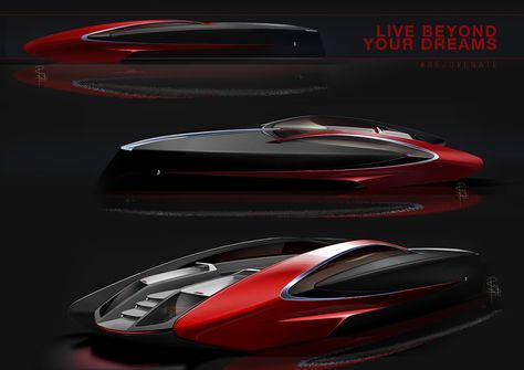 19M Power Yacht на Behance Yacht Concept, Luxury Vehicle, Speed Boat, Yacht Design, Boat Design, Watercraft, Speed Boats, Automotive Design, Water Crafts