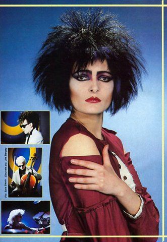 Siouxsie & The Banshees Siouxsie And The Banshees Spellbound, Souixie Sue, Circus Goth, Siouxsie Sioux 80s, Alternative Culture, Goth Lookbook, Eighties Party, 80s Goth, Siouxsie And The Banshees