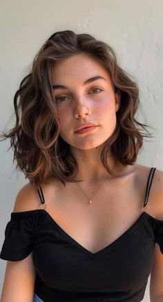 Wavy Lob Side Part, Wavy Hair Lob, Shoulder Length Haircut For Wavy Hair, Ponytail Alternatives, Grandma Haircut, Thick Hair Lob, Beachy Bob, Wavy Lob Haircut, Hair Styles Long Hair