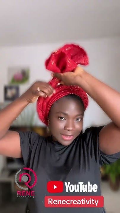 How To Tie A Head Scarf, Iro And Buba Styles Lace, Doek Styles, Buba Styles, Turban Headband Tutorial, African Head Scarf, Fascinator Hats Diy, Turban Tutorial, African Hair Wrap