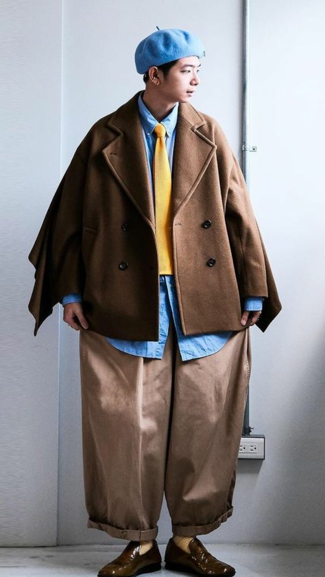 Carhartt Mens Fashion, Americana Fashion Men, Men's Fashion Illustration, Brown Pants Outfit, Mens Outerwear Fashion, Mood Clothes, Americana Fashion, Japanese Street Fashion, Mens Winter Fashion