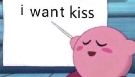 i want kiss I Want Kiss, Snapchat Stickers, Caregiver, Kirby, I Want, Snapchat, Kiss