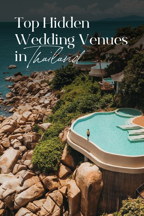 top hidden destination wedding venues thailand Koh Samui Wedding, Wedding Event Space, Open Air Wedding, Hotel Thailand, Phang Nga Bay, Restaurant Consulting, Wedding Thailand, Private Island Resort, Thailand Wedding