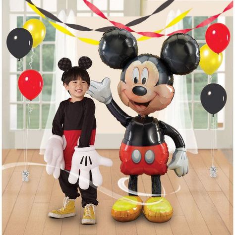 Mickey Mouse Balloon, Mickey Mouse Theme Party, Mickey 1st Birthdays, Oh Twodles, Minnie Mouse Balloons, Mickey Mouse Birthday Invitations, Mickey Mouse Themed Birthday Party, Mickey Mouse Balloons, Mickey Mouse First Birthday