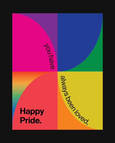 Happy Pride Month! on Behance Pride Month Poster, Lgbtq Poster, Pride Posters, Lgbtq Design, Pride 2023, Happy Pride Month, Pride Tees, Happy Pride, Pride Month