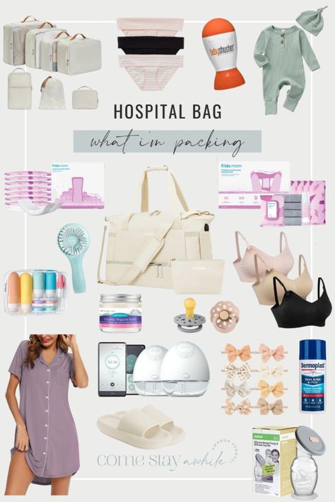 Labor Delivery Bag, Nesting Essentials, Newborn Hospital Bag, 1st Month Of Pregnancy, Going Home Outfit For Mom, Im Pregnant Now What, Hospital Bag For Baby, Pregnant Now What, Delivery Plan