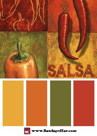 Mexican Room, Tuscan Colors, Mexican Colors, Color Schemes Colour Palettes, Design Seeds, Colour Board, Happy Colors, Kitchen Colors, Colour Schemes