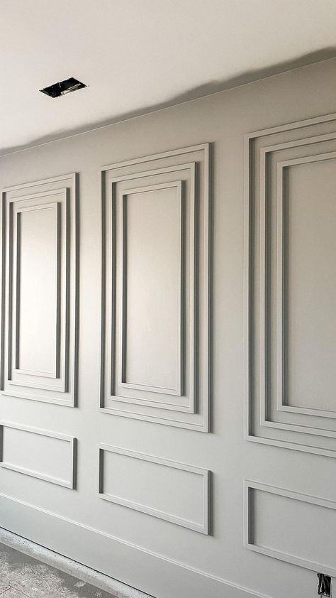 Elegant Wall Design, Wall Sealing Design, Room Wall Panel Design, Pop Wall Design Living Rooms, Molding Design Wall, Wall Design Ideas Paint, Wall Molding Living Room Modern, Room Painting Designs, Wall Ceiling Design