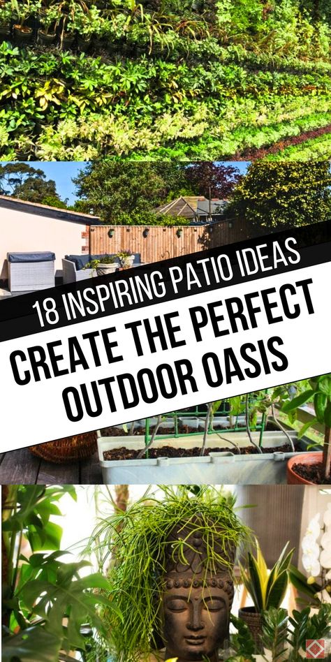 Discover 18 ways to elevate your outdoor space with these stunning patio ideas! Featuring everything from fire pits and cozy seating to unique lighting, this guide provides endless inspiration for creating a beautiful backyard. Save this pin to turn your patio into a chic, comfortable escape for the year ahead. Outdoor Technology, Permeable Paving, Patio Design Ideas, Patio Inspiration, Cozy Seating, Versatile Furniture, Backyard Diy Projects, Space Images, Clever Storage Solutions