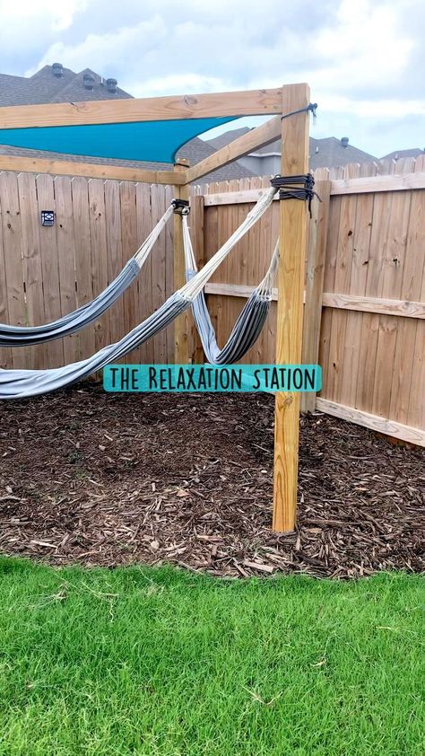 The Relaxation Station | Backyard remodel, Backyard, Backyard makeover Tiny Backyard Oasis, Tiny Backyard, Relaxation Station, Backyard Area, Backyard Oasis Ideas, Backyard Plants, Backyard Beach, For Christmas, Backyard Remodel