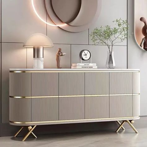 Modern Sideboard Cabinet, Console Table Luxury, Sideboard Cabinet Modern, Luxury Console Table, Luxury Console, Console Table Modern, Entrance Cabinet, Modern Console Table, Console Table Styling