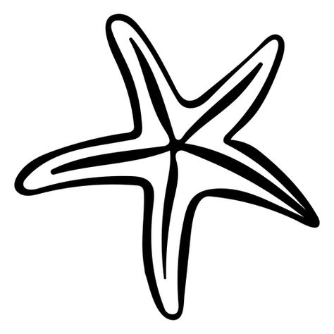 Sea star starfish stroke #AD , #Sponsored, #AD, #star, #starfish, #stroke, #Sea Star Fish Drawing Easy, Starfish Drawing Simple, Star Fish Drawings, Sea Star Drawing, Starfish Outline, Starfish Logo, Starfish Illustration, Starfish Clipart, Starfish Drawing