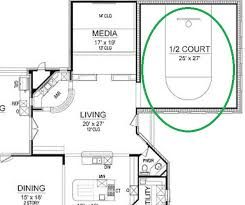 Mini Basketball Court Basement, Garage Basketball Court, House With Basketball Court, Home Gym With Basketball Court, Indoor Basketball Court In House, Indoor Sports Court Floor Plans, House Plans With Basketball Court Inside, House With Basketball Court Inside, House With Indoor Basketball Court