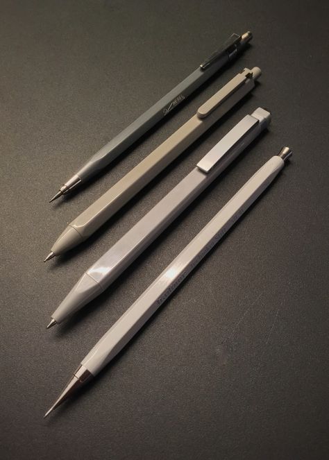 Metal Mechanical Pencil, Cool Mechanical Pencils, Mechanical Pencils Aesthetic, Technical Pencil, Mechanical Pen, Minimal Stationery, Lead Pencils, Lead Pencil, Lead Holder