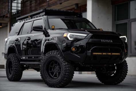 Tactical 4runner, Black 4 Runner, Lifted 4runner, Toyota Four Runner, Overland 4runner, 4runner Build, 4runner Off Road, Off Road Suv, Toyota Runner