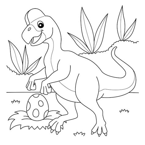 Vector oviraptor coloring page for kids | Premium Vector #Freepik #vector #dinosaur-coloring #colouring #colouring-book #color-book Pop Art Coloring Pages, Manga Coloring Book, Dinosaur Coloring Pages, Dinosaur Coloring, Color Magic, A Dinosaur, Flower Coloring Pages, Christmas Coloring Pages, Free Printable Coloring