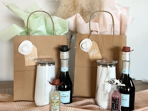 Nashville Girls Trip Goodie Bag Ideas - Salt Sister Moms Girls Weekend Goodie Bags, Girls Trip Goodie Bags Ideas, Girls Trip Goodie Bags, Goodie Bag Items, Staff Retreat, Nashville Girls Trip, Mini Cowboy Hat, Goodie Bag Ideas, Girls Roadtrip