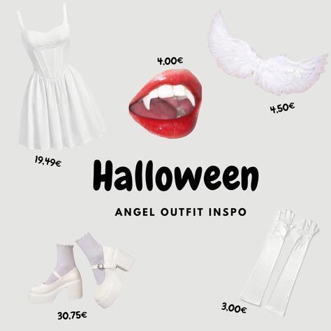 Angel Halloween Costumes, Angel Outfit, Halloween Costumes Friends, Angel Aesthetic, Easy Halloween Costumes, Halloween Costumes, Angel, Outfit Inspo, Halloween