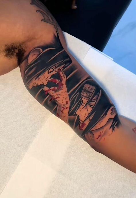 Naruto Sleeve Tattoo, Inside Arm Tattoo Men, 06 Tattoo, Calf Sleeve Tattoo, Tattoo Chart, Half Sleeve Tattoos Sketches, Cover Up Tattoos For Men, Inside Of Arm Tattoo, Tattoo Ideas Males