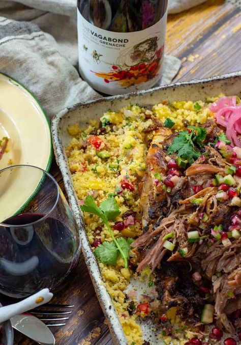 The BEST way to eat lamb in my opinion is this delicious slow-cooked Moroccan lamb recipe - it's definitely going to be a show stopper! #slowcookedlamb #moroccanlamb #slowcookedmoroccanlamb #spicedlamb #roastedlambleg @another_food_blogger Moroccan Lamb Shoulder, Lamb Shoulder Slow Cooker, Moroccan Leg Of Lamb, Slow Cooked Moroccan Lamb, Lamb Bowl, Shoulder Of Lamb Recipes, Moroccan Food Recipes, Lamb Side Dishes, Lamb Shoulder Chops