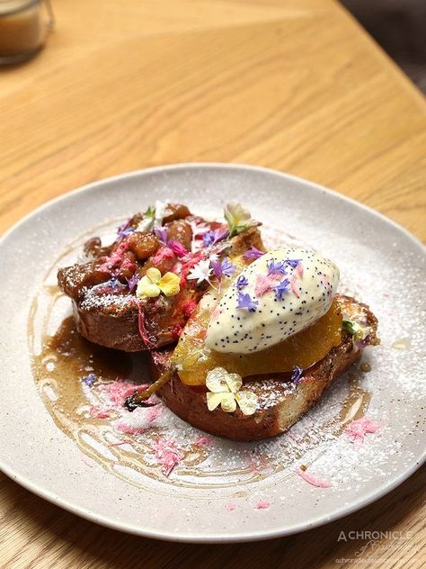 Brioche French Toast, Chantilly Cream, Melbourne Food, Healthy Food Motivation, The Cafe, Food Is Fuel, Food Inspo, Food Obsession, Cafe Food