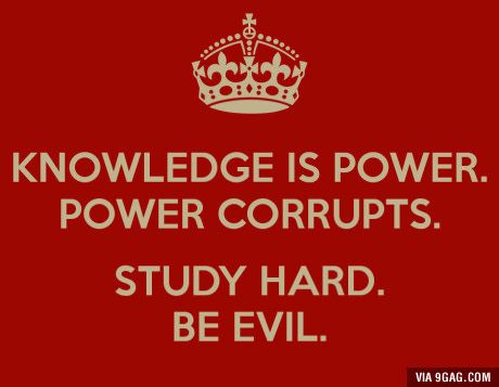 This made my studying way much more interesting Writing Propts, Nerd Quotes, Dual Personality, Evil Quotes, Conversation Prompts, Power Corrupts, Legion Of Boom, The Dictator, Fitness Motivation Pictures