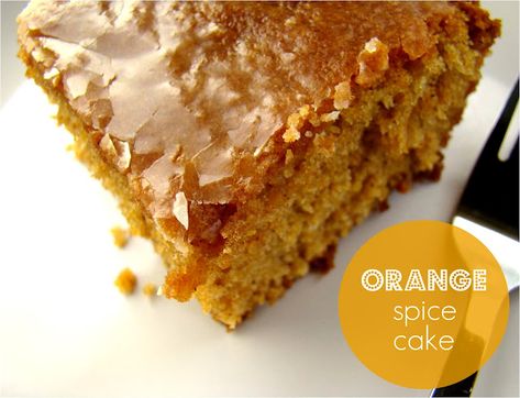 Orange Spice Cake Recipe, Orange Spice Cake, Spice Cake Recipe, Cooking From Scratch, Spice Cake Recipes, Recipes Gluten Free, Recipes Cookies, Chocolate Caliente, Orange Spice