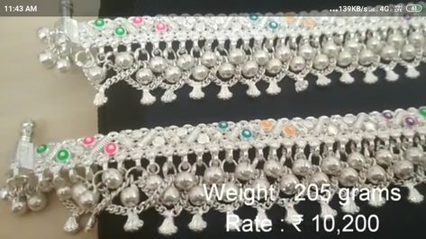 Kolusu Designs Silver, Kolusu Designs, Payal Designs Silver, Easy And Beautiful Hairstyles, Father's Day Party, Silver Anklets Designs, Silver Payal, Diamond Jewelry Earrings, New Gold Jewellery Designs