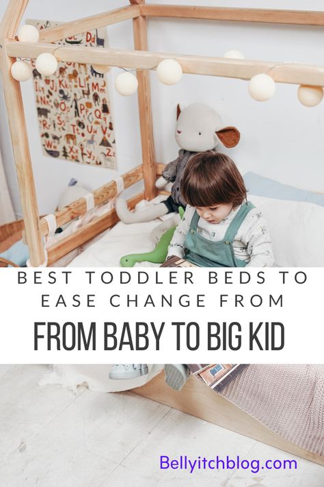 The Best Toddler Beds to Ease the Transition From Baby to Big Kid - BellyitchBlog Convertible Toddler Bed, Big Kid Bed, Bed Price, Big Beds, New Sibling, Nursery Room Design, Toddler Beds, Crib Toddler Bed, Bed Mattress