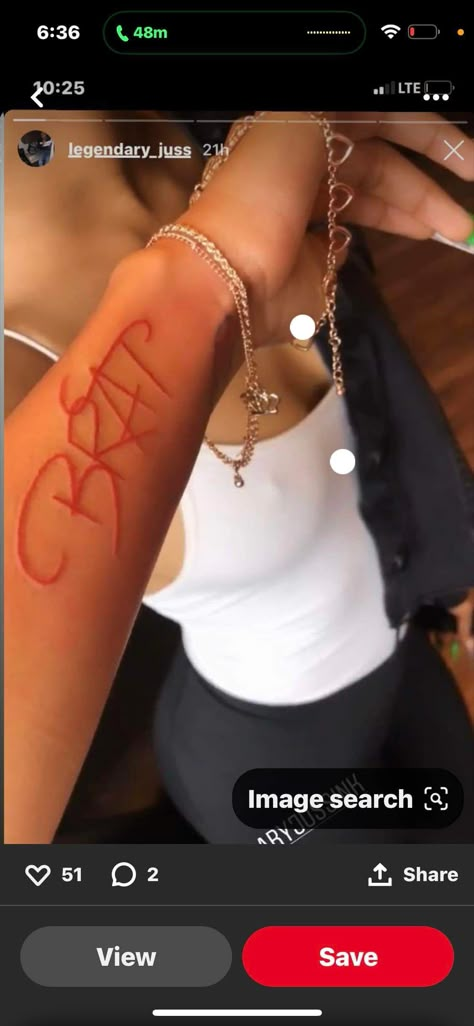 Girl Neck Tattoos, 16 Tattoo, Hand Tattoos For Girls, Cute Hand Tattoos, Pretty Hand Tattoos, Neck Tattoos Women, Black Girls With Tattoos, Writing Tattoos, Red Ink Tattoos