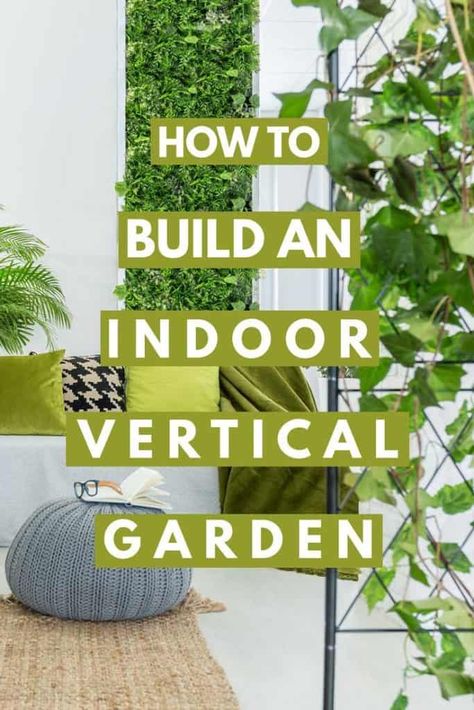 Vertical Plant Wall, Plant Wall Diy, Garden 101, Living Wall Garden, Indoor Garden Rooms, Vertikal Garden, Garden Vertical, Garden Wall Designs, Indoor Plant Wall