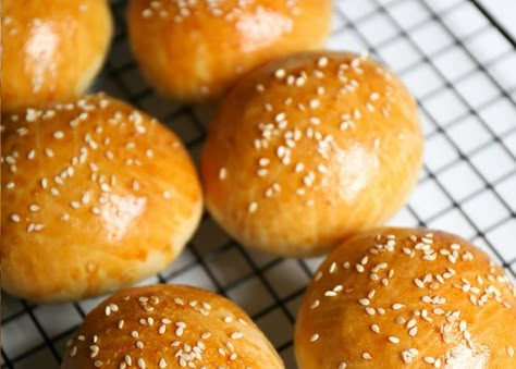 Gluten-Free Sourdough Hamburger Buns Gluten Free Sourdough Hamburger Buns, Gluten Free Sourdough Buns, Gluten Free Sourdough Rolls, Gluten Free Hamburger Buns Recipe, Gluten Free Sourdough Discard Recipes, Gluten Free Burger Buns, Gluten Free Sourdough Discard, Gluten Free Sourdough Recipes, Sourdough Hamburger Buns