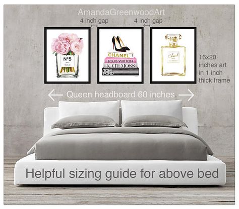 Fashion illustration Set of 3 fashion posters perfume books Wall Art Over Bed, Pictures Above Bed, Art Over Bed, Bedroom Art Above Bed, Fashion Posters, Wall Art Above Bed, Art Placement, Art Above Bed, Fashion Art Prints