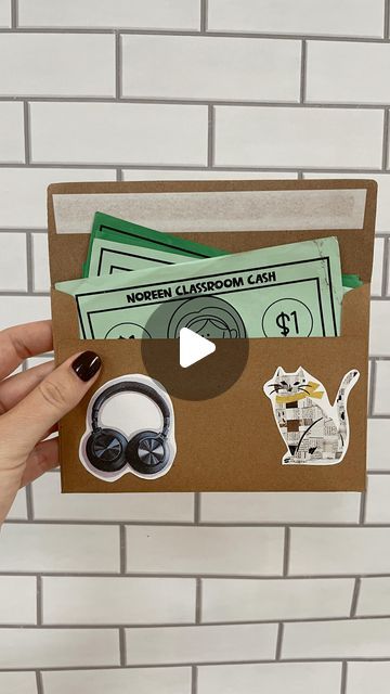 Mikelle Noreen on Instagram: "I introduce my classroom economy system by having my students make stickers for their wallets. We used @canva to find elements and then printed them on sticker paper. #classroomeconomy #classroommanagement #backtoschool #iteach345" Classroom Wallets Student, Classroom Economy System, Classroom Economy, Make Stickers, Classroom Organization, My Classroom, Classroom Management, 2nd Grade, Sticker Paper