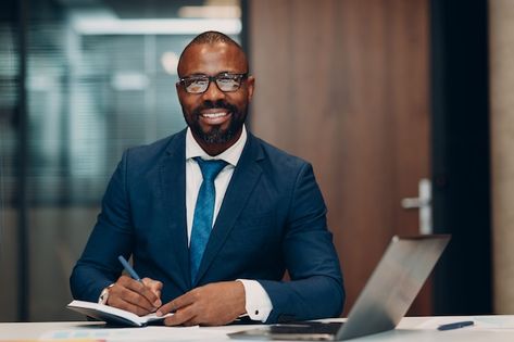 Office Photoshoot, Man Smiling, Signed Contract, Black Entrepreneurs, Business Launch, Starting A Blog, People Struggle, Career Growth, Part Time Jobs