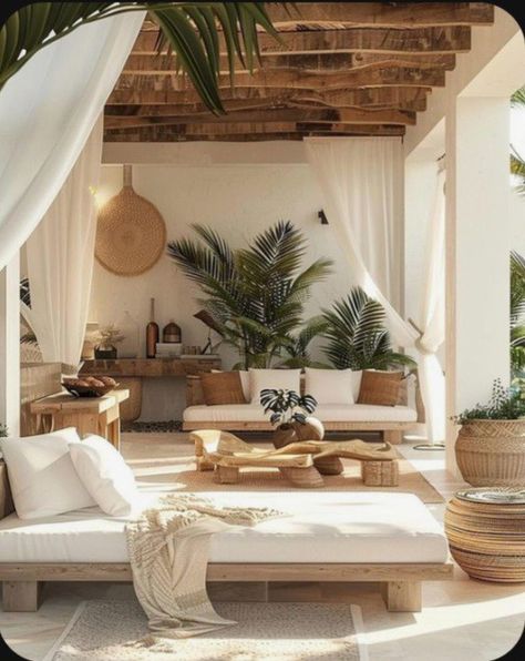 Vintage Apartment Decor, Bali Style Home, Wabi Sabi Interior, Vintage Apartment, Boho Style Decor, Boho Room Decor, Sunny Afternoon, Beach House Interior, Boho Room