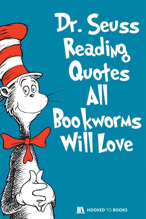 It’s hard to imagine my childhood without Dr. Seuss books. From Green Eggs and Ham to The Lorax to How the Grinch Stole Christmas; his magical tales helped me learn that reading can be fun. Sometimes I wonder, would I be the book lover I am today if it wasn’t for the magical world of Dr. Seuss?  #quotes #readingquotes #bookworms #books #book #bookworm #drseuss #christmasread #christmasbook #hookedtobooks Dr Suess Reading Quotes, Dr Seuss Book Quotes, Dr Seuss Library Ideas, Dr Suess Quotes For Kids, Christmas Book Quotes, Quotes About Reading For Kids, Book Mark Quotes, Funny Library Quotes, Book Worms Quotes