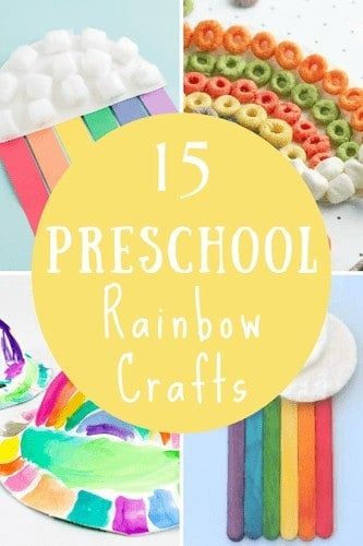 Make A Rainbow Preschool, Rainbow Ideas For Kids, Rainbow Ideas For Preschoolers, Pre K Rainbow Crafts, Rainbow Arts And Crafts For Toddlers, Rainbow Crafts For Kindergarten, Rainbow Activity For Preschool, Easy Rainbow Craft Preschool, Rainbow Art Projects For Preschool