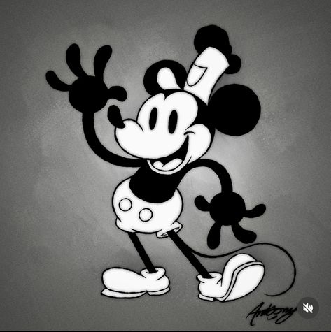 Mickey Mouse Pfp, Rubberhose Animation, Wednesday's Infidelity, Steamboat Mickey, Mickey Mouse Sketch, Mickey Face, Mickey Mouse Steamboat Willie, 1930s Cartoons, Walter Elias Disney