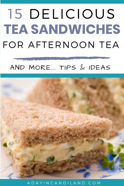 Ladies Tea Sandwiches, Easter Tea Sandwiches, Afternoon Tea Sandwiches Recipes, Recipes For Afternoon Tea, Tea Party Sandwiches Recipes Simple, Fancy Tea Sandwiches Recipes, Cute Sandwiches For Party, Bridal Shower Brunch Food Ideas Tea Sandwiches, Finger Sandwiches For Picnic