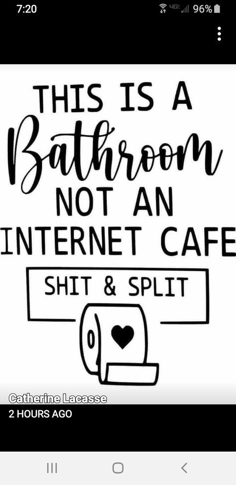 Idee Cricut, Projets Cricut, Cricut Projects Beginner, Cricut Craft Room, Sarcastic Quotes Funny, Cricut Craft, Diy Cricut, Cricut Designs, Bathroom Humor